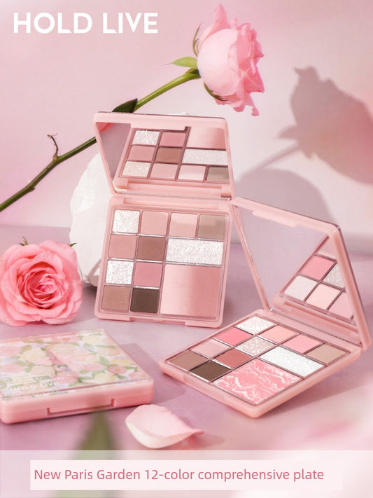 Hold Live 12-Color Low Saturation Gradient Eye Shadow