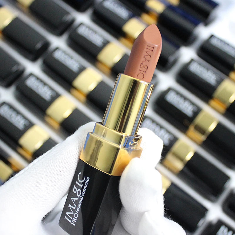 IMAGIC Lipstick Moisturizer Lips Smooth Lip Stick Long Lasting Charming Lip Lipstick Cosmetic Beauty Makeup 12 Colors