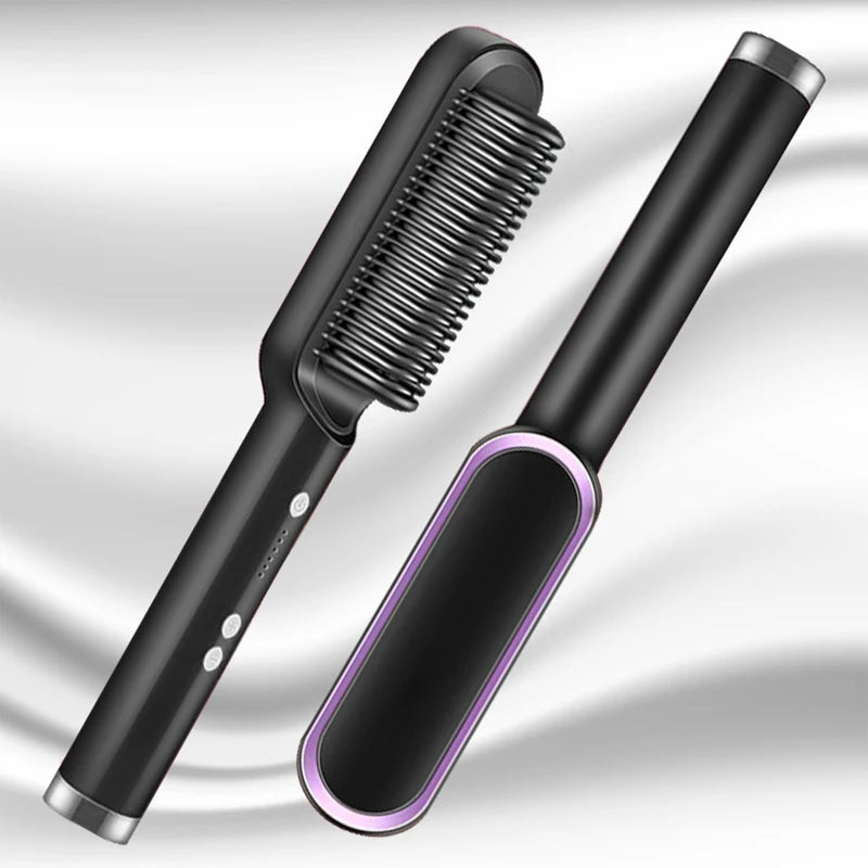 Hair Dryer Comb Curling Irons Beauty Products Hair Brushes Fast Heating Hair Straightener Comb