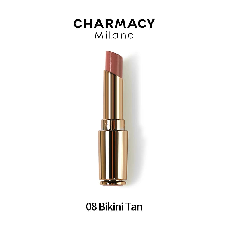 CHARMACY Moisturize Intense Nude Lipstick Luxury Professional Lipsticks Easy to Wear Women Lip Makeup Cosmetic
