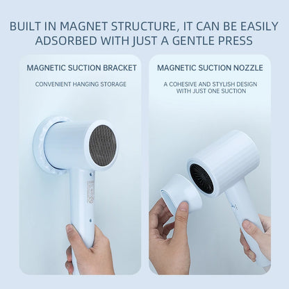 Xiaomi Mijia Small portable hair dryer home hair salon hair dryer high power hot and cold air quick drying hair care blow dryer