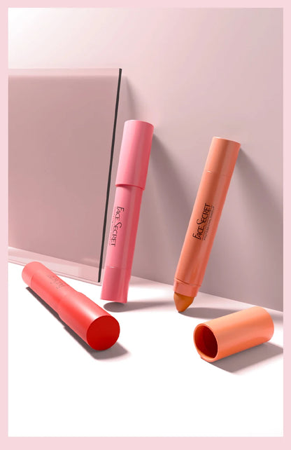 FACESECRET Beautiful Matte Lipstick Waterproof Long Lasting Color Rendering Non-stick Velvet Lips Liner Pencil
