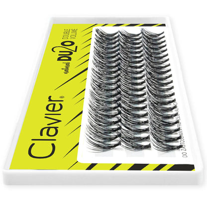 Clavier DU2O-ITS 20D Eyelash Makeup Individual Lashes Cluster Natural  Extensions False Eyelashes Double The Volume