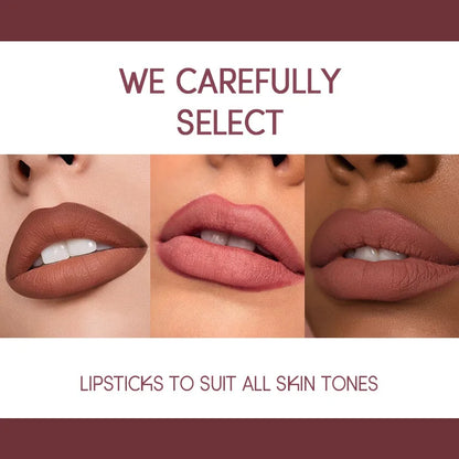 LIPSTICH 2 In 1 Matte Lipstick&lip Liner Set  Lip Pencil High Pigmented Waterproof Long Lasting Lip Stick Lips Makeup