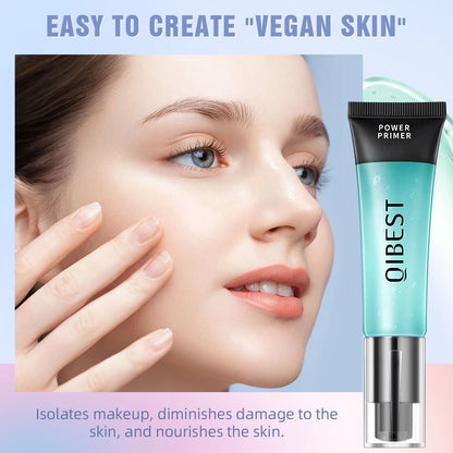 Power Grip Primer Colorless Gel-Based Hydrating Face Primer Evens Skin Makeup Base Invisible Pore Smoothing Lasting Make Up 52ml