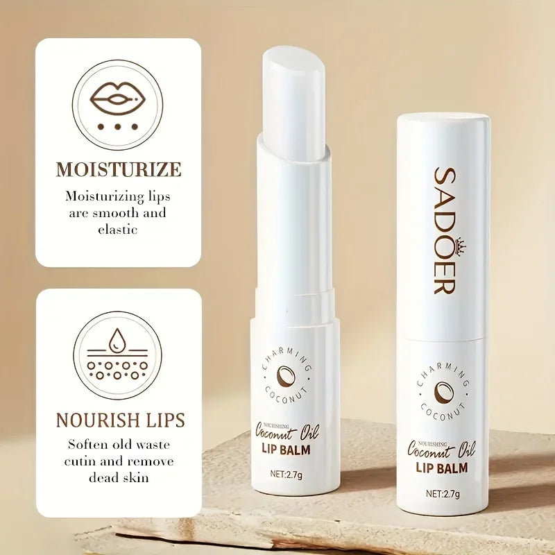 Coconut Lip Balm - Lasting Nourishment and Moisture - Daily Care Lip Balm