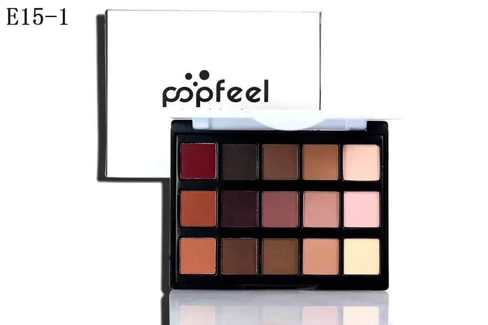 12 Colors Shimmer Nature Glow Eye shadow Palette Makeup Cosmetics Earth Nude Eye Shadow powder Waterproof Makeup Set