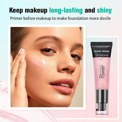 Power Grip Primer Gel Based Hydrating Face Primer For Smoothing Skin Gripping Makeup Invisible Pore Colorless Primes 24ml