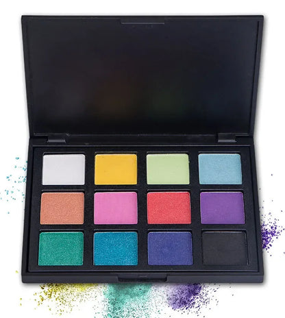 12 Colors Shimmer Nature Glow Eye shadow Palette Makeup Cosmetics Earth Nude Eye Shadow powder Waterproof Makeup Set