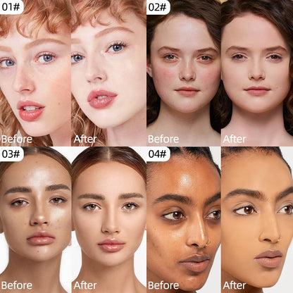 Concealer Foundation For Face Liquid Pie Makeup Primer Cosmetic women Dark Circles Makeup Corrector Modify Skin Tone Waterproof