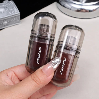 Jelly Moisturizing Liquid Lipstick 6 Color Waterproof Lasting Non-stick Cup Water Glossy Lip Glaze Women Make Up Beauty Cosmetic