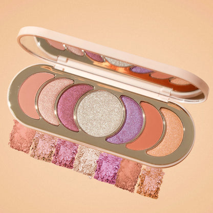 Heci Beauty Ultra-Luxe Talc-Free Pink Romantic Eye shadow  Stunning Shimmer Eye shadow Palette High Quality Makeup