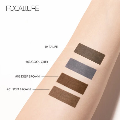 FOCALLURE Eyebrow Pencil Ultra Fine Eyebrow Enhancer Pen Brown Waterproof Long-lasting Precise Eye Brow Makeup Beauty Cosmetics