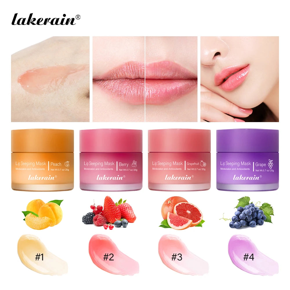 Moisturizing Lip Mask Night Sleeping Lips Care Maintenance Fades Lip Lines Relieves Lip Care Product 20g