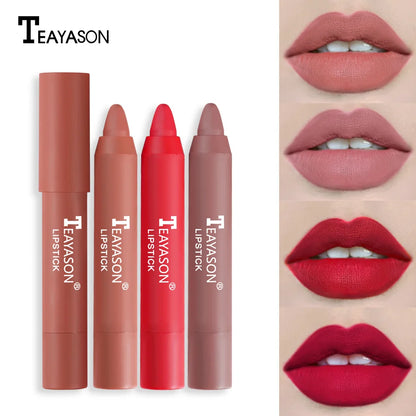 Nude Lip liner Pencil Colors Lip Makeup Lipstick Pen Waterproof Long Lasting Non-stick Cup Matte Nude Brown Lipliner Cosmetics