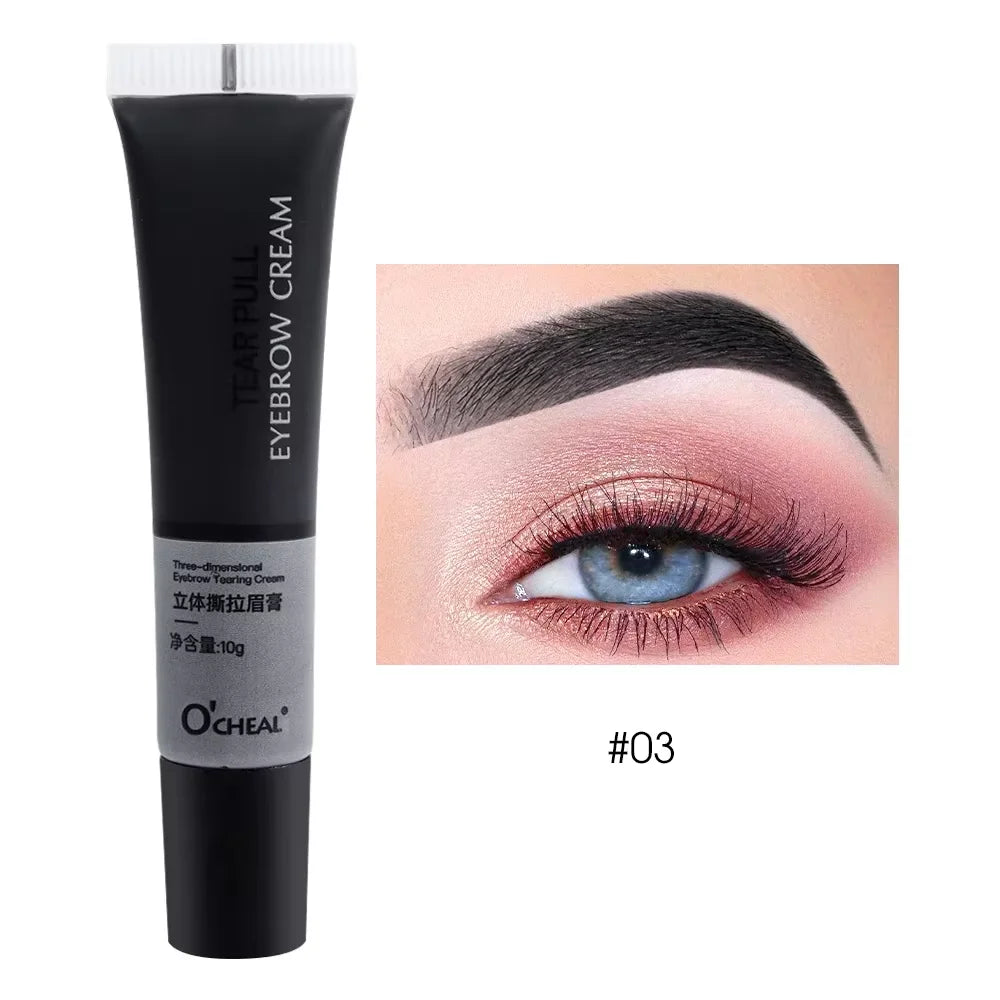 15-minute Semi Permanent Eyebrow Dye Tint Fast Gel Eyelash Kit Eyebrows Tint Dye Makeup Eyebrow Cream