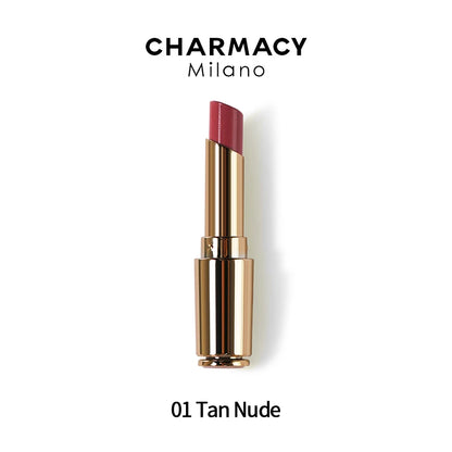 CHARMACY Moisturize Intense Nude Lipstick Luxury Professional Lipsticks Easy to Wear Women Lip Makeup Cosmetic