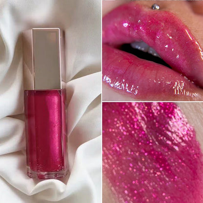 FB Gloss Bomb Cream Color Drip Lip Cream Heat Liquid Lipstick Hydrating Plumping Long Lasting Lip Gloss Lip Makeup for Women 9ml