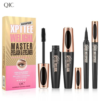 4D Silk Fiber Lash Mascara Eyelash Extension Thick Curling Non-smudge Waterproof Natural Lengthening Lasting Cosmetics Makeup