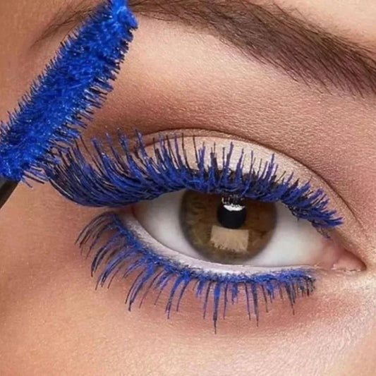 Waterproof Blue Mascara Fast Dry Eyelashes Curls Extension Make-Up Eyelashes Mascara Cosmetics