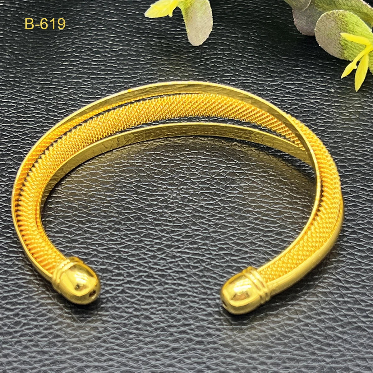 ANIID Fashion 24K Gold Color Design Cuff Bangles For Women Bracelets Wedding Jewelry