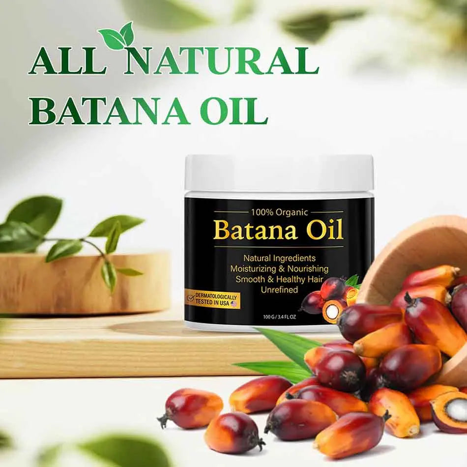 Natural 100% Pure Batana Oil For Hair Growth Batana Oil Butter Hair Mask From Honduras Hair Loss Treatment