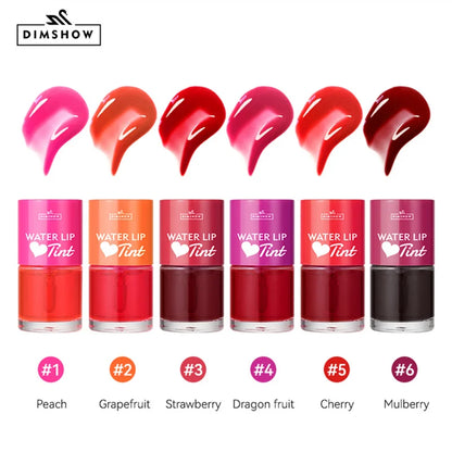 Moisturizing Liquid Lipstick Jelly Lasting Cherry Red Pink Lip Gloss Cherry Juice Mirror Dyeing Lip Gloss Glitter Lip Tint