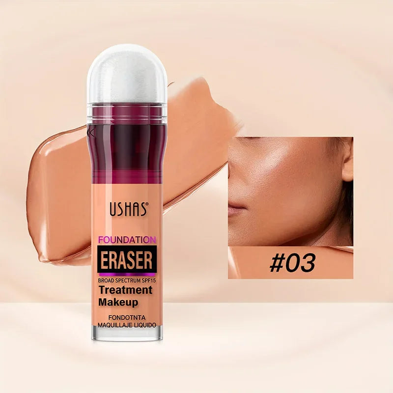 Concealer Sponge Head Full-effect Concealer Clear Moisturizing Brightening Delicate Natural Lasting Makeup Cosmetics