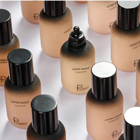 Professional Concealing Makeup Matte Tonal Base Liquid Cosmetics Foundation Cream For Face Full Coverage Make Up 40ml