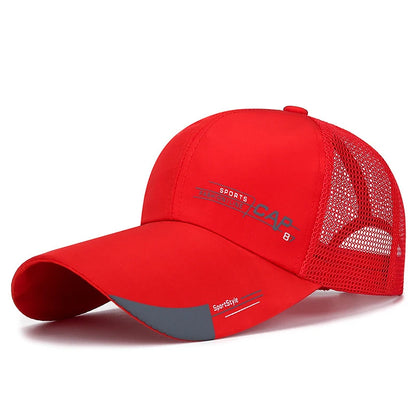 Outdoor Sunscreen Sports Men's Caps Fashion Canvas Unisex Baseball Caps Simple Design Extended Brim Snapback Caps For Men Women