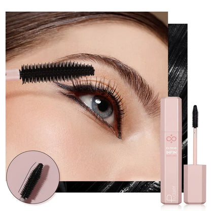 Pudaier Full Fling 24-Hour/Waterproof Black Mascara Defining Waterproof Non-smudge Eyelash Primer Lashes Long Thick Curly Makeup