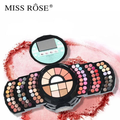 Miss Rose Make Up Sets for Women Kit Pro Makeup Palette Waterproof Eye shadow Blush Lipstick Eyeliner Concealer Cosmetics