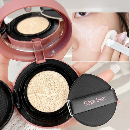 BB Cream Air Cushion Foundation Full Coverage Waterproof Lasting Oil Control Concealer CC Cream Face Makeup Base Korean Cosmetic