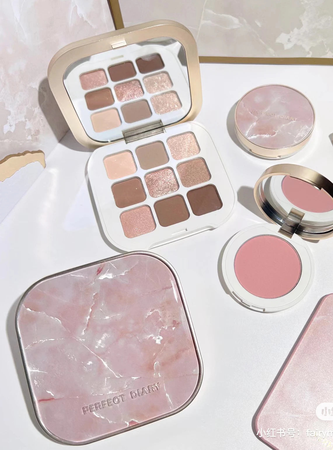 Perfect Diary Raw Gemstone 9 Color Eyeshadow Palette