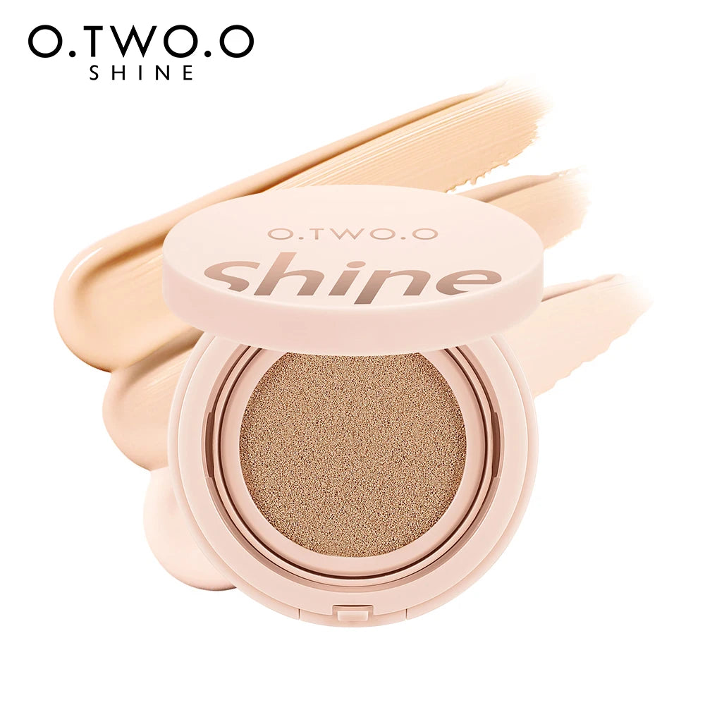 O.TWO.O Air Cushion BB Cream Colors Fuller Coverage Waterproof Long-lasting Concealer Cushion Compact Face Makeup