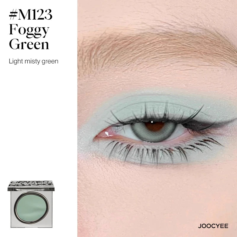 JOOCYEE Eyeshadow Single Long-lasting Natural Easy to blend High-pigmented Diamond shimmering Eyeshadow Black Blue