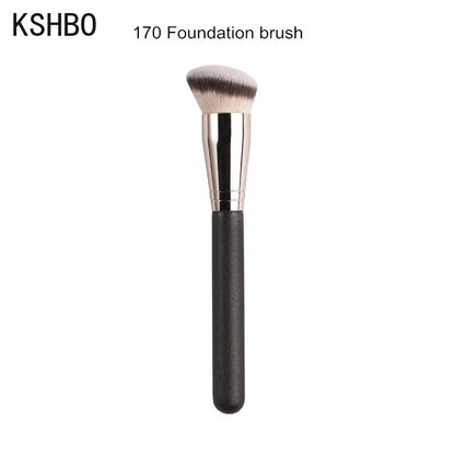 KSHBO New 2022 Makeup Brushes Powder Concealer Blush Liquid Foundation Face Make Up Brush Tools Professional Beauty Cosmetics