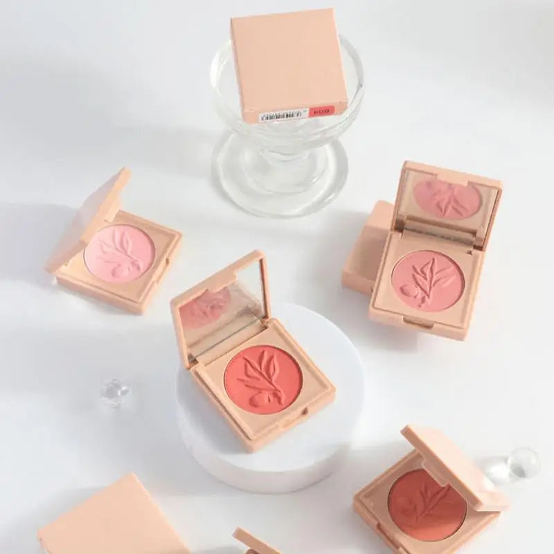 Face Blush Palette Makeup Multi-color Pearl Cheek Blush Powder Matte Brighten Face Makeup