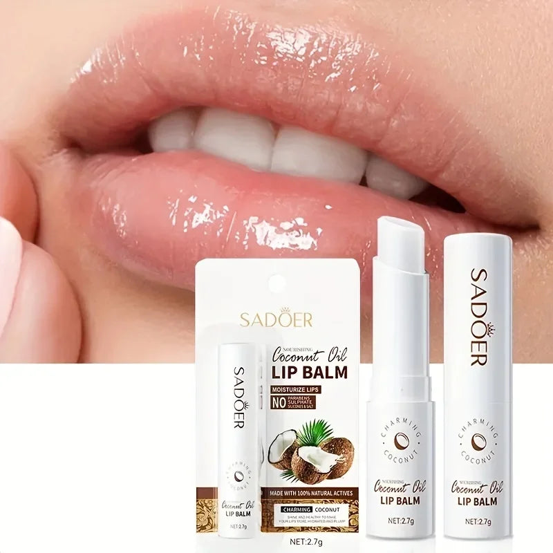 Coconut Lip Balm - Lasting Nourishment and Moisture - Daily Care Lip Balm