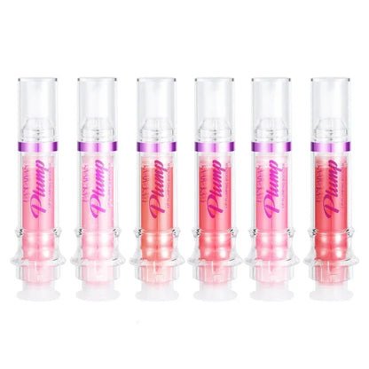 PLUMP POUT Lip Plumping Booster Gloss High Shine for Plumper Looking Lips Extreme Shine Crystal Volume Lip Oil Cosmetics Makeups