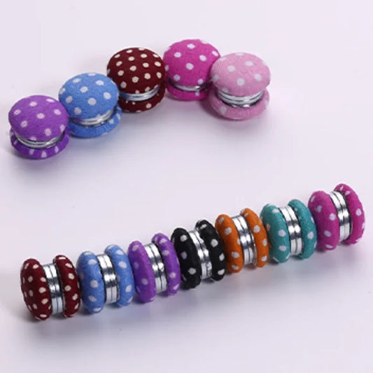 Multi Style Women Magnetic Buckle Brooches Scarf No Hole Pins no-snag Brooch Clips Jewelry