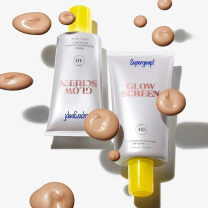 Facial Body Sunscreen SPF40 Brightening Face Protective Cream Oil-control Moisturizing Repairing Uv Protection Concealer 50ml