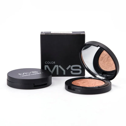 MYS Brand Face Makeup Powder Waterproof Minerals Shimmer Brightener Contour Bronzer Highlighter Makeup Palettes