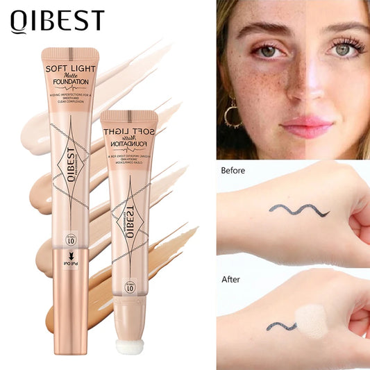 Concealer Foundation For Face Liquid Pie Makeup Primer Cosmetic women Dark Circles Makeup Corrector Modify Skin Tone Waterproof