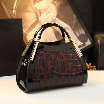 Luxury Fashion Genuine Leather Women's Bag Cross body Portable Large Handbags New Lady Shoulder Dumpling Bags Stone Pattern