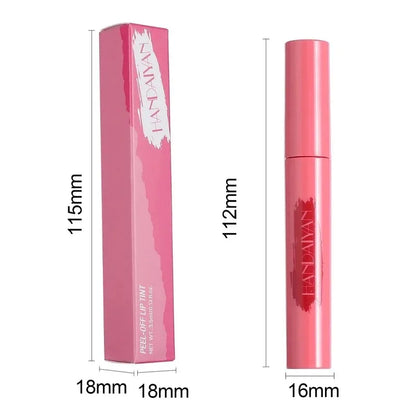 Peel Off Lip Liner Lip Stain Long Wear Tattoo Lipgloss Brown Matte Finish Highly Pigmented Waterproof Liquid Lip Contour Tint