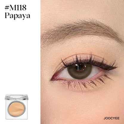JOOCYEE Eyeshadow Single Long-lasting Natural Easy to blend High-pigmented Diamond shimmering Eyeshadow Black Blue