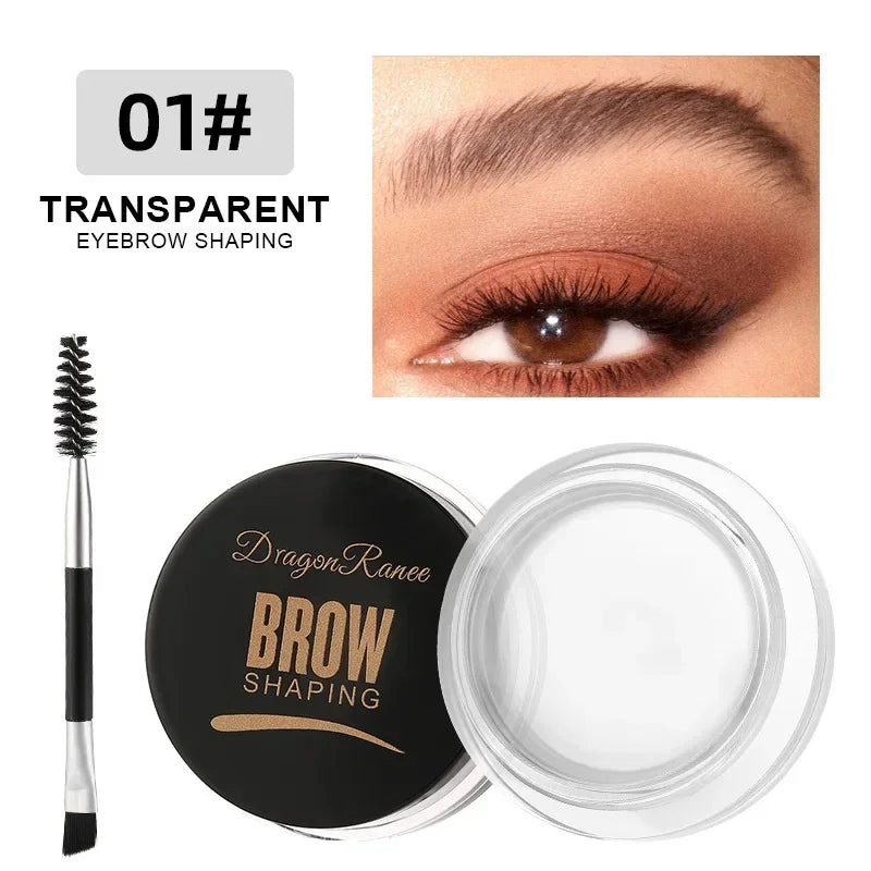 Matte Eyeliner Eyebrow Cream Gel Waterproof Long Lasting Contouring Brown Black Brow Cream Wild Eyebrows Cream Concealer