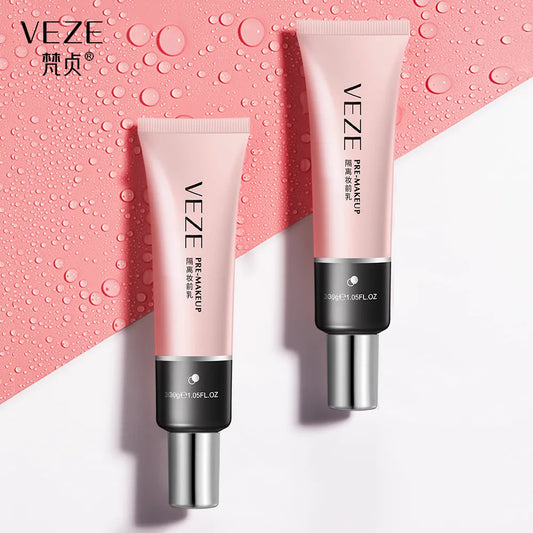 VENZE 30ml W Primer Make Up Shrink Pore Primer Base Smooth Face Brighten Makeup Skin Invisible Pores Concealer Brand China