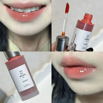 HERORANGE lip Gloss Non-stick Cup Lipstick Long-lasting Waterproof Lipstick Matte Lip Glaze Affordable Lipstick